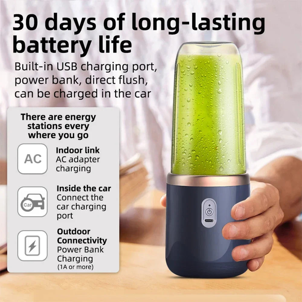 Extracteur de jus électrique portable 400ml